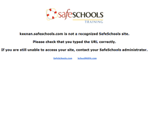 Tablet Screenshot of keenan.safeschools.com